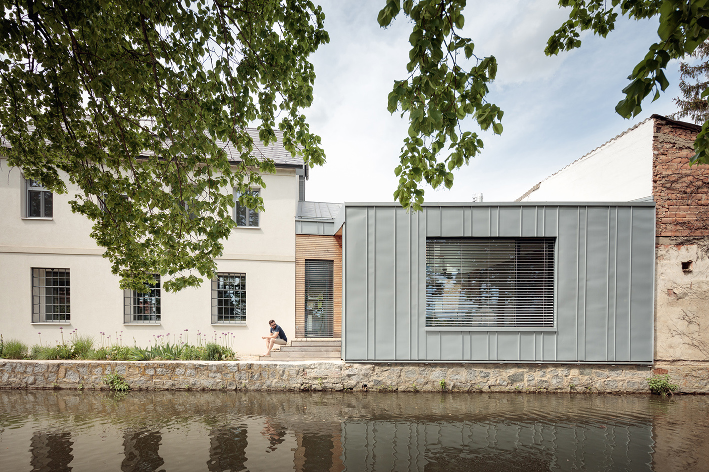Einfamilienhaus Laa Thaya Umbau Architekt Aussenansicht
