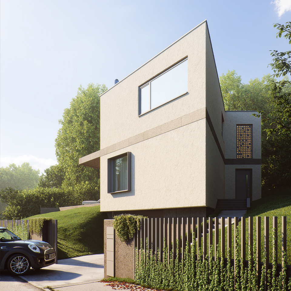 Einfamilienhaus Klosterneuburg Ölberg Architekt Villa Interior Design Luxusvilla Planung